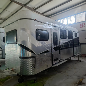 Remolque de Transporte para 2 Caballos Personalizado, Remolque para Caballos en Miniatura, Caravana, Casa Móvil - Product Image 4