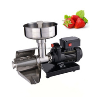Professionele Elektrische Fruitjam Persmachine Commerciële Tomatensausmakermachines Roestvrijstalen Tomatenfreesgereedschap