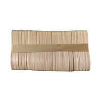 Bâtonnets de crème glacée en bois bio personnalisables, écologiques, jetables, flexibles, réutilisables, de qualité alimentaire, sûrs, pour la fabrication maison de crème glacée et jouets