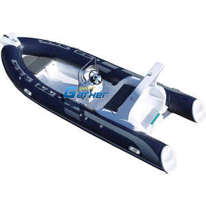 Gather RIB520 5.2M 17FT New Design Fishing Sailing Yacht Fiberglass Dingh Deep-V Hull Boat Speed <span class=keywords><strong>Canoe</strong></span> For Sale RIB520C - Product Image 3