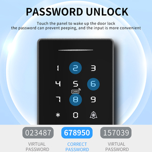 Kiểm soát truy cập không thấm nước ttlock Keyless điện thoại kích hoạt BTOOTH app điều khiển truy cập từ xa thông minh vân tay thẻ - Product Image 4