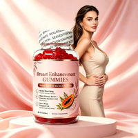 Gummies pour l'amélioration mammaire sans sucre ajouté, zéro sucre