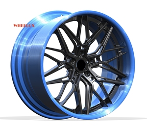 Rines de Aleación Negros de 18 19 20 21 22 Pulgadas para Autos, Rines Forjados para Maserati Ghibli 3200GT <span class=keywords><strong>Gran</strong></span> MC20 Grecale Levante - Product Image 1