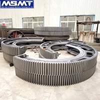 Fabricant d'engrenages en Chine Four à ciment personnalisé Coulée d'acier allié Engrenage de circonférence de grand diamètre Grand engrenage annulaire