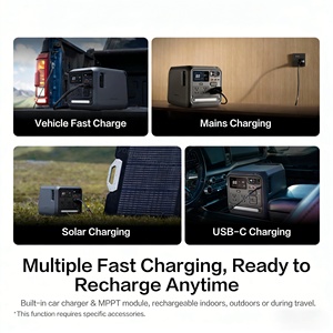 Station d'alimentation portable <span class=keywords><strong>DJI</strong></span> POWER 1000 <span class=keywords><strong>Mini</strong></span> 1008Wh <span class=keywords><strong>Batterie</strong></span> LiFePO4 avec station de charge de générateur solaire pour générateur extérieur - Product Image 5