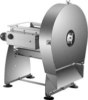 RVS handmatige en automatische geïntegreerde groente- en fruitsnijmachine voor aardappel, ui, citroen, sinaasappel en kiwi