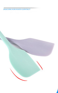 Kích Thước Nhỏ 30G Chịu Nhiệt Cấp Thực Phẩm Silicone Thìa <span class=keywords><strong>Scraper</strong></span> Cho Nấu Ăn & Baking Baking & Pastry Công Cụ - Product Image 3