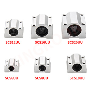 Roulement linéaire de type boîte KINGROON SCS8UU SCS10UU en alliage d'aluminium pour accessoires d'imprimante 3D - Product Image 4