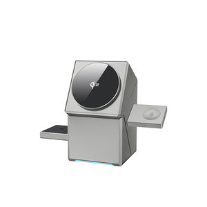 Cambio automatico metallico 3 In 1 caricatore magnetico magnetico 15W metallo pieghevole supporto di ricarica veloce per anker - Product Image 4