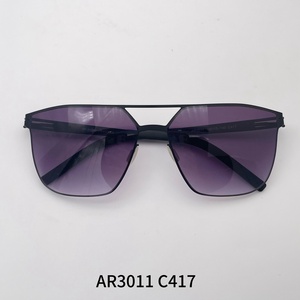 Gafas de Sol Estilo IC <span class=keywords><strong>AR3011</strong></span> AR3022 Diseño BERLIN Ligeras Protección UV400 Versátiles para Cualquier Ocasión Bisagra de Resorte Ajuste Moderno para Hombre - Product Image 3