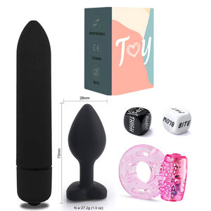 5 шт. вибратор, секс-игрушки для мужчин, массажер простаты, силиконовые украшенные драгоценными камнями анальные пробки, Анальные игрушки, мужские секс-игрушки для мужчин, пар, женщин - Product Image 2