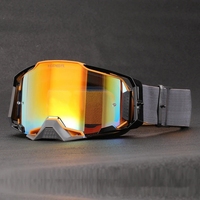 Nouvelles lunettes de moto tout-terrain, lunettes de motocross, lunettes de sport pour casque, lunettes personnalisées MX BMX Dirt Bike, lunettes transparentes pour VTT, lunettes de moto