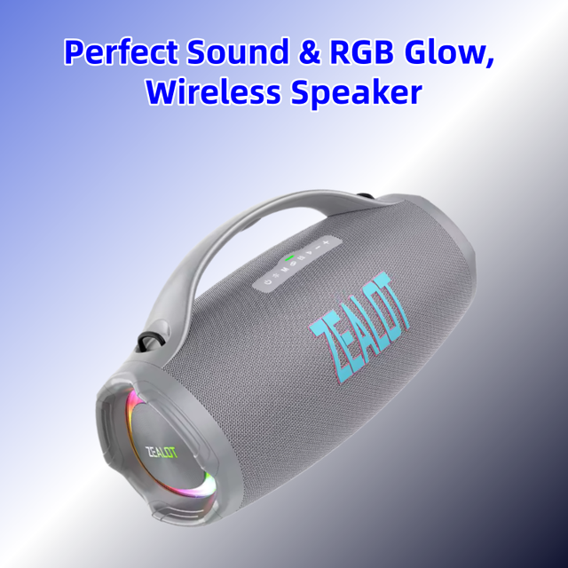 High-quality 160W Output S98 Outdoor Party Speaker with RGB LED Lights Rechargeable Battery Support TF/AUX/TWS for Party