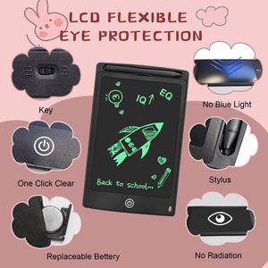Portable LCD Plastic Customizable Digital Graphic Drawing Tablet for Kids Doodle Board Perfect Christmas Gift - Product Image 5