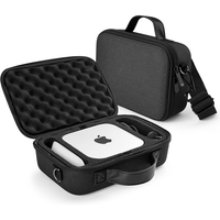 Estuche de Almacenamiento EVA Resistente a Impactos para Apple Mac Mini M4 M4 Pro, con Espacio para Teclado, Ratón, Adaptador de Corriente y Accesorios Pequeños