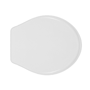 Asiento de Inodoro de Cerámica Paolina Shape 2 Blanco con Bisagras de Bucle - Product Image 1