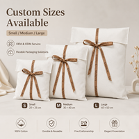 Sac enveloppe en toile à bord ondulé/cannelé avec logo personnalisé, fermeture à rabat, résistant aux rayures, tailles personnalisables, esthétique, vente en gros