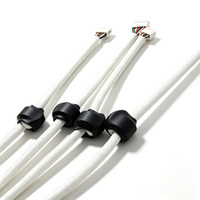 Cable de Pantalla JST XH de 2,5 mm y 8 Pines con Núcleo de Ferrita, Funda Trenzada de 450 mm, Arnés de Cables Personalizado UL1569 para Pantalla LCD LED