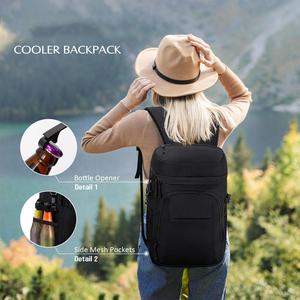 Sac à dos isotherme étanche pour adulte, sac à dos isotherme souple imperméable pour le déjeuner, le camping, la plage, les voyages, glacière - Product Image 6