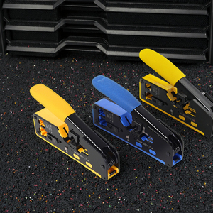<span class=keywords><strong>Pince</strong></span> à câble réseau multifonction à surface dentelée, dénudeur de câble coaxial <span class=keywords><strong>pour</strong></span> Cat5/Cat6/Cat7/Cat8 <span class=keywords><strong>RJ45</strong></span>, personnalisable OEM - Product Image 6