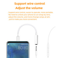 Adaptateur casque USB Type C vers prise jack 3,5 mm, câble audio USB C 3,5 mm pour iPhone 15 Pro MAX, câble auxiliaire pour Android