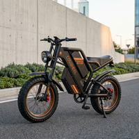 Vélo électrique à gros pneus GT20, moteur sans balais 48V 1500W, 20 pouces, 7 vitesses, frein à disque hydraulique, autonomie de plus de 50 miles, entrepôt Pologne, livraison 3-7 jours