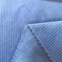 Tela de Terciopelo Elástica con 95% Poliéster y 5% Spandex, Súper Suave, Tipo Velour, para Prendas de Vestir