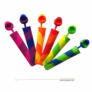 Lot de 6 moules à glaces réutilisables faits maison en silicone de qualité alimentaire - Product Image 3