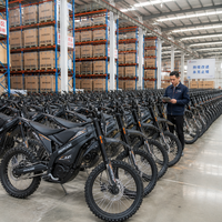 Moto tout-terrain électrique RERODE RX 35kW, directement de l'usine, 125 km/h, haute puissance, batterie lithium 97V 45Ah, moto tout-terrain pour adultes, OEM