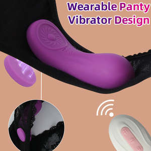 Culotte vibrante rechargeable magnétique avec sous-vêtements à distance, jouet sexuel pour femmes, masturbation, orgasme - Product Image 4