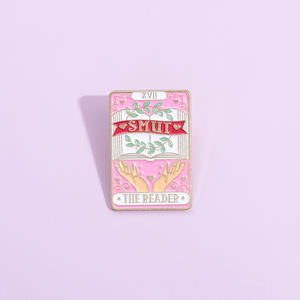 「成人向け作品」読者のためのエナメルブローチ タロットカード バックパックバッジ 衣類アクセサリー 友人へのギフト - Product Image 2