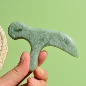 Pena Gua Sha batu mata harimau alami stik pijat giok akupunktur untuk pemijat mata dan refleksologi wajah - Product Image 1