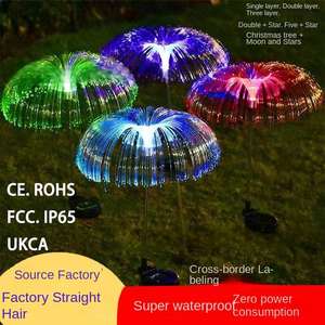 Lámpara LED Solar Impermeable con Forma de Medusa, con Control Remoto, IP65, Ángulo de Haz de 360°, para Decoración de Jardín Exterior, Día de San Valentín - Product Image 2