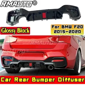 Protection de pare-chocs F20 aspect fibre de carbone avec lampe, style athlétique, kit carrosserie pour BMW F20 2015-2020, accessoires auto - Product Image 3