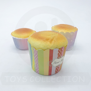 <b>Squishy</b> Slow Rising Food Bread Toy <b>Squishies</b> Cheap Wholesale Stress Bread Cake Jumbo <b>Squishy</b> Bread Cake - Product Image 2