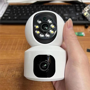Caméra de surveillance V380pro 4Mp à double objectif, caméra réseau 4G, interphone vocal, stockage cloud, vision nocturne - Product Image 1