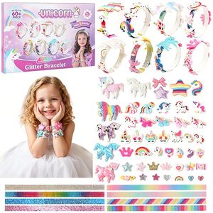 Custom Girls Hair Decoration Set DIY Headbands <b>Clips</b> <b>Bows</b> Ribbons Gems Glue Dots Creative Learning Toy Supplier - Product Image 1