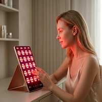 Panneau de luminothérapie LED Photon PDT portable, appareil de soin de la peau du visage, utilisation à domicile, machine de beauté infrarouge