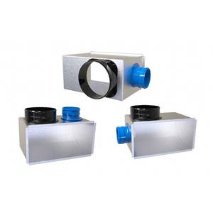 Système de distribution d'air de ventilation VMC industriel isolé multi-prises Tecnosystemi avec contrôle climatique - Product Image 1