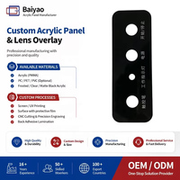 Revêtement graphique personnalisé en acrylique, feuilles de plastique PMMA/PC/PVC pour applications industrielles et électroniques
