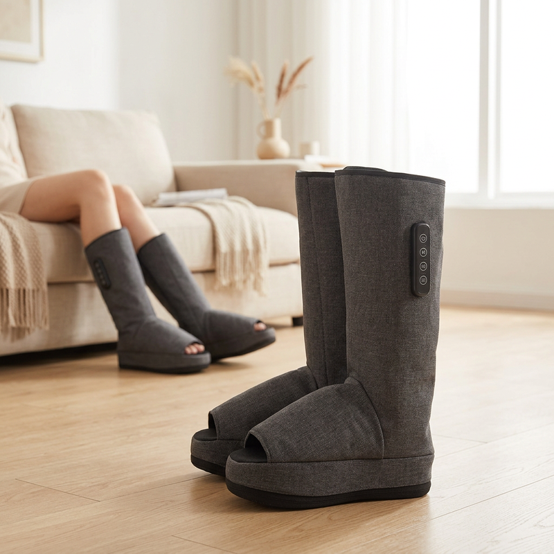 Heated Electric Foot Calf Massager Shoes