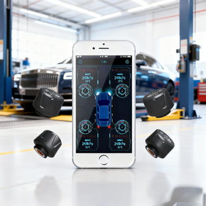 CXT en Stock, Sistema <span class=keywords><strong>de</strong></span> Monitoreo <span class=keywords><strong>de</strong></span> Presión <span class=keywords><strong>de</strong></span> Neumáticos TPMS Bluetooth BLE BT OEM Nuevo <span class=keywords><strong>para</strong></span> Auto, Camioneta, Autocaravana, Remolque, Caravana, Camper - Product Image 1