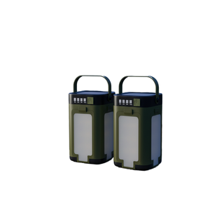 Waterproof Outdoor LED Camping <b>Lantern</b> <b>Solar</b> Charge Flashlight White Color Rechargeable Climbing Fishing Hiking Car <b>Garden</b> Use - Product Image 1