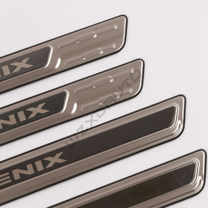 High Quality Stainless Steel <b>Door</b> Sill <b>Plate</b> For INNOVA ZENIX 2023, Car Exterior Accessories - Product Image 2