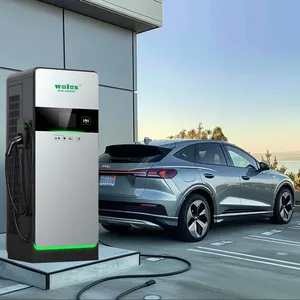 Customizable App System DC 60KW Electric Vehicle Fast EV Charger New Large Power Outdoor Charging Station