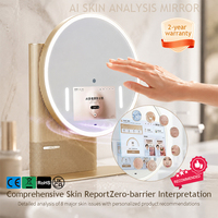 Appareil d'analyse cutanée IA, scanner cutané multi-spectre, commande vocale IA, haut-parleur Bluetooth intégré, test cutané pour salon de beauté CE