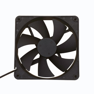 Ventilador eléctrico silencioso USB de 140mm, Motor sin escobillas de 5V CC, rodamiento de manga 14025, flujo <span class=keywords><strong>axial</strong></span> de refrigeración de gabinete de plástico OEM de 1600RPM - Product Image 1