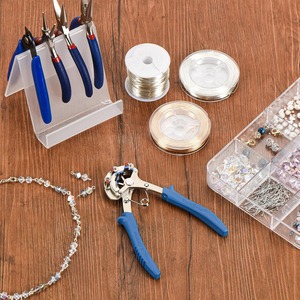 Jewelry Making, 1.5mm-2.25mm-3mm Looping Size, Beading Looper Tool, <b>Wire</b> Looping Pliers for 24-18 Gauge <b>Craft</b> <b>Wire</b> - Product Image 6