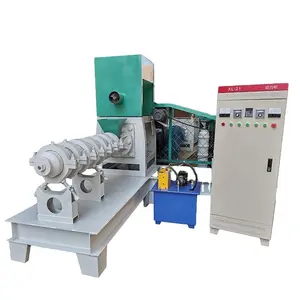 Soybean soya bean meal oil extruder machine extruding production line manufacturer