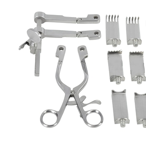 Juego de Retractores Cervicales Caspar, Instrumentos Ortopédicos Quirúrgicos para Neurocirugía de Columna Vertebral, Reutilizables, de Acero Inoxidable Alemán de Alta Calidad - Product Image 2